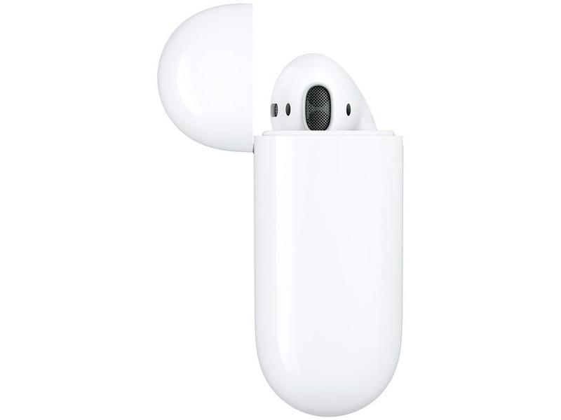 Fone de Ouvido Apple AirPods, com estojo de recarga sem fio